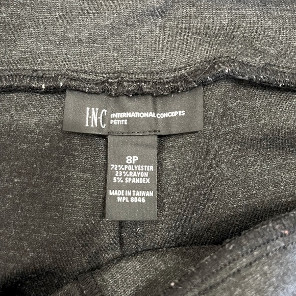 INC  DARK GRAY LEGGINGS - Picture 3 of 3